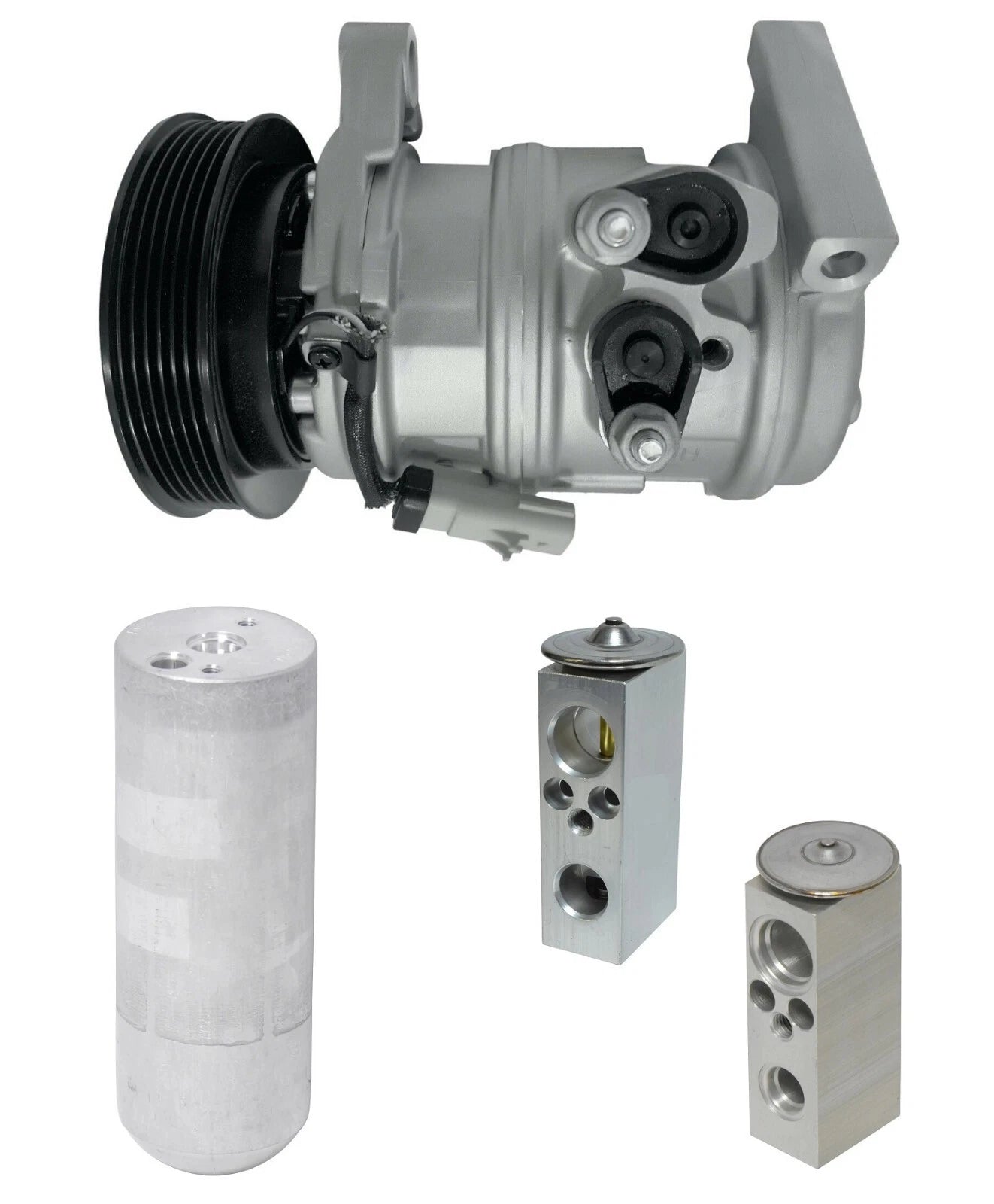 A C Compressor Kit Replacement for Dodge Grand Caravan 3.3L 3.8L (2001–2003)