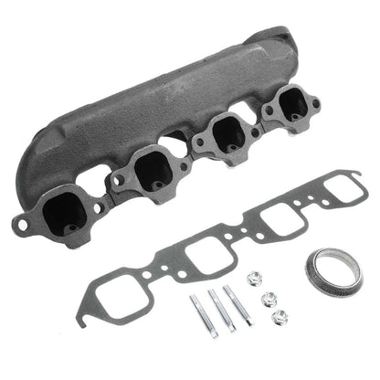 2X Exhaust Manifold with Gasket for Chevy C1500 GMC K3500 (1990–1999)