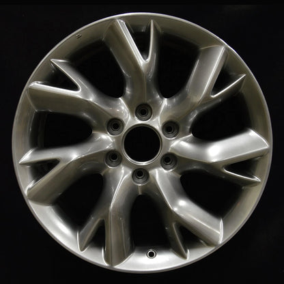 Factory Wheel 20x8 Hyper Bright Smoked Silver for 2014 Infiniti QX80