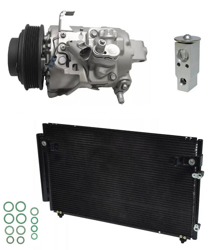 AC Compressor Kit with Condenser Replacement for Lexus GS400 (2001–2005)