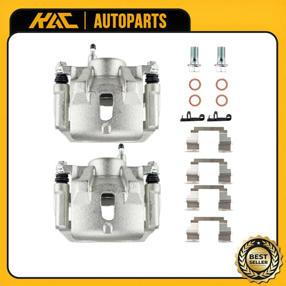 2x Rear Brake Calipers with Brackets for Mazda 6 (2003–2005)