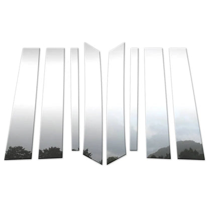8 Pc Chrome Pillar Post Covers for 07-15 Edge/ Mkx - Upgrade Your Auto P3040