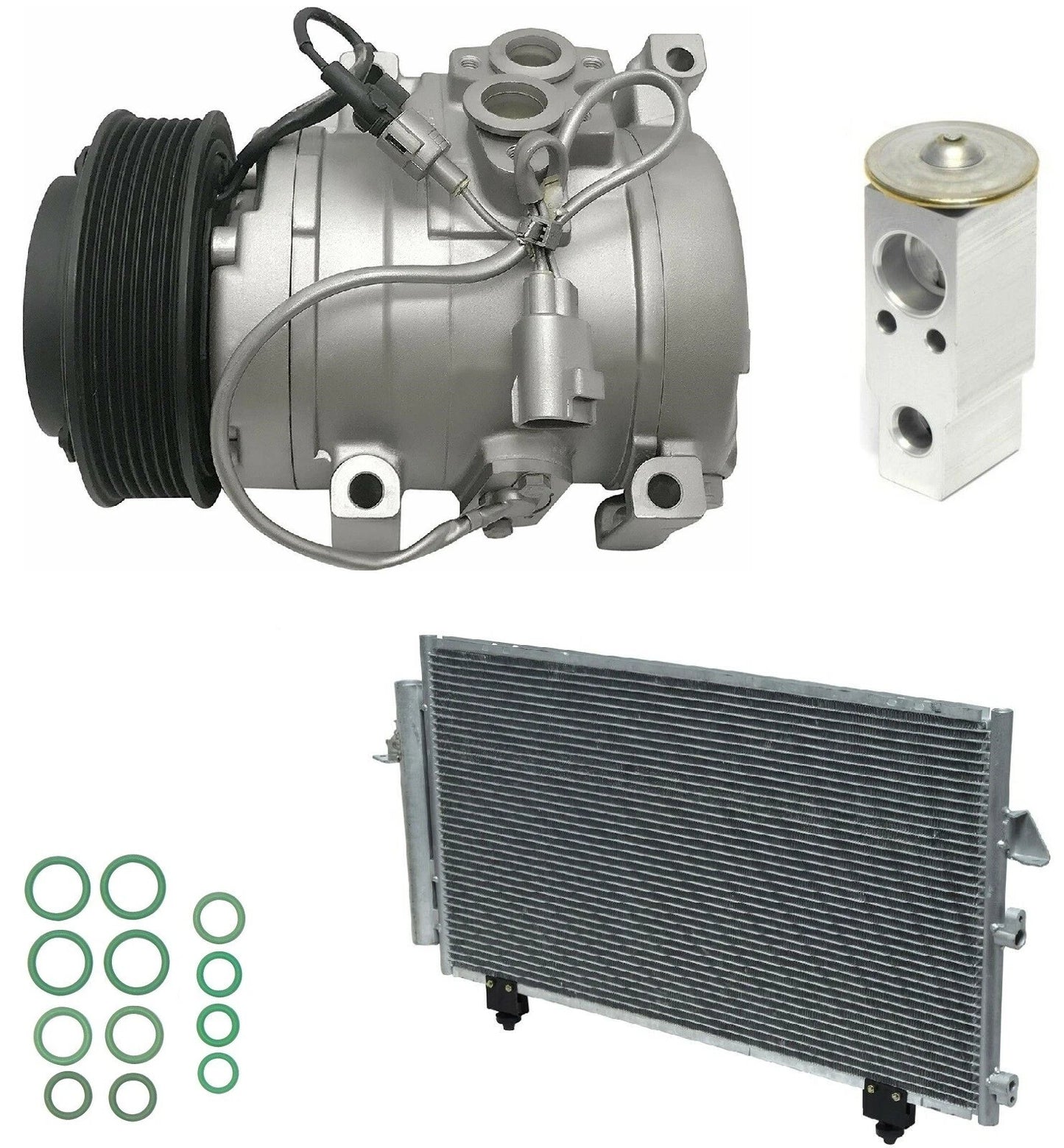 A/C Compressor Kit With Condenser for Toyota RAV4 2.0 (2001–2005)