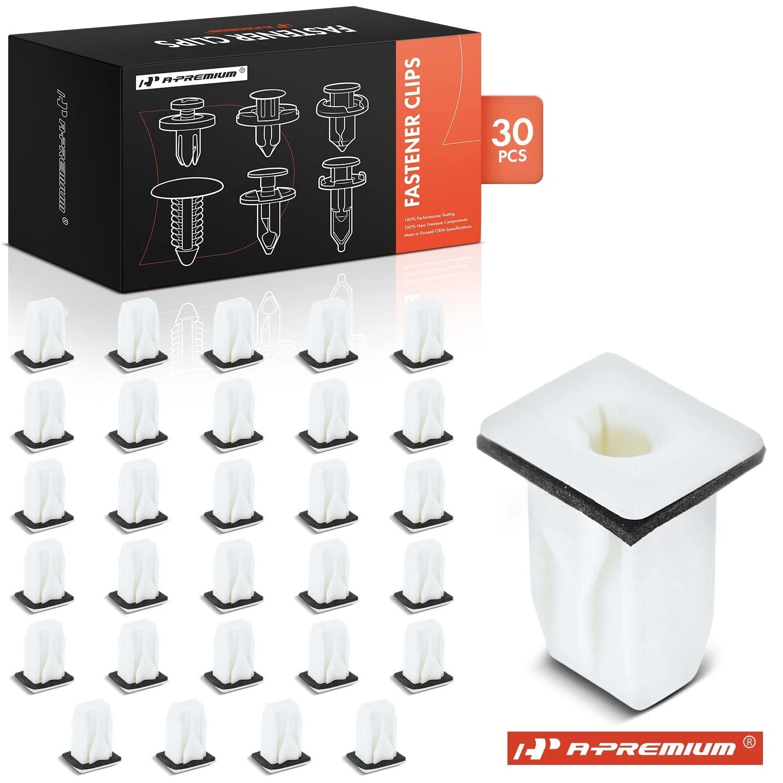 30x Rear Bumper Screw Grommet with Sealer for GMC