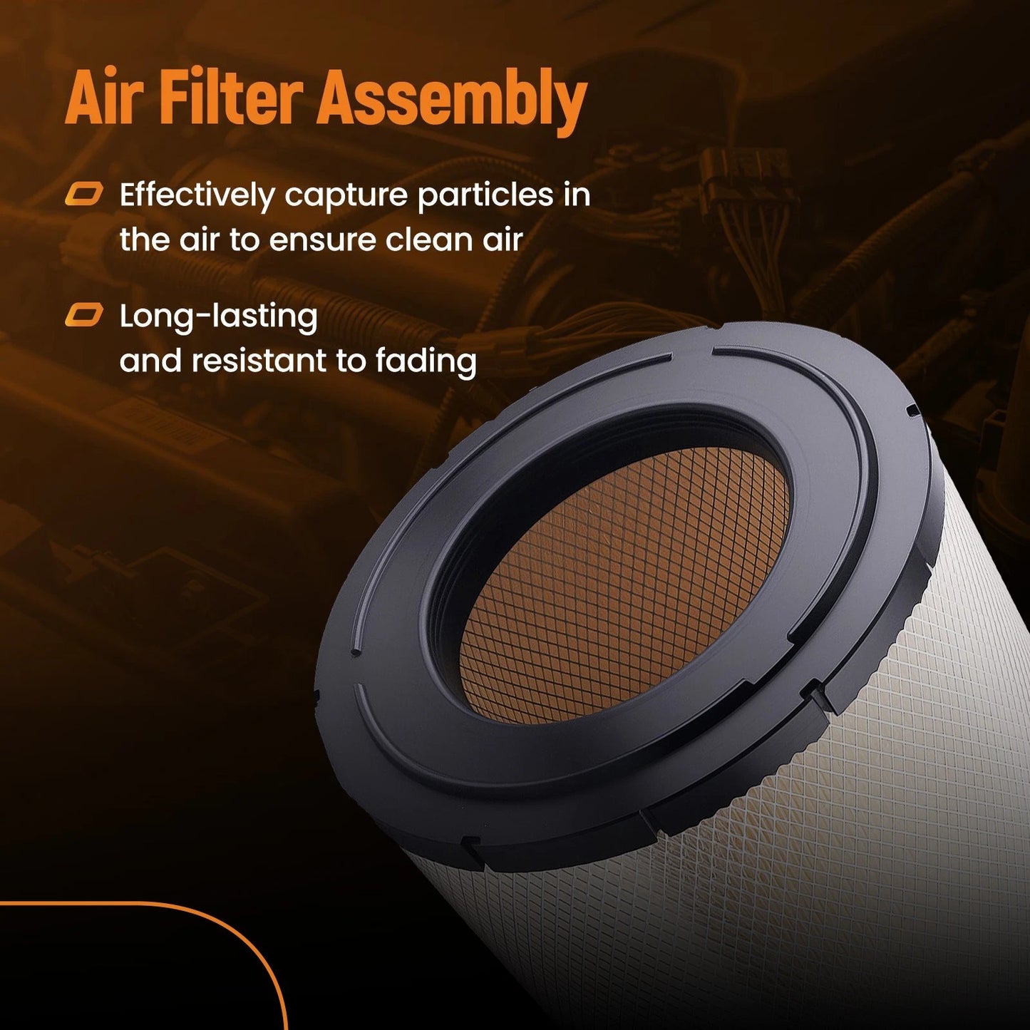Heavy Duty Air Filter for Western Star 4900 Peterbilt (1990–2014)