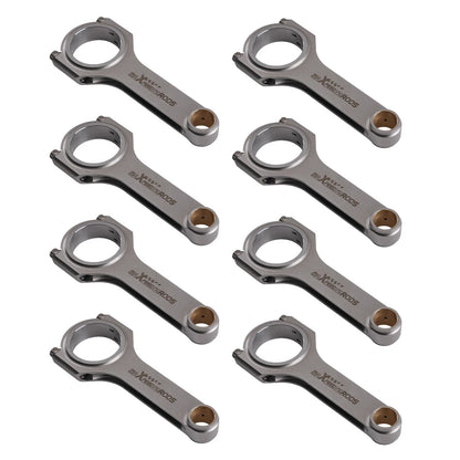 Connecting Rod Kit for GM 283/327 (1968–1973) 6.000" H-Beam Chrome Moly