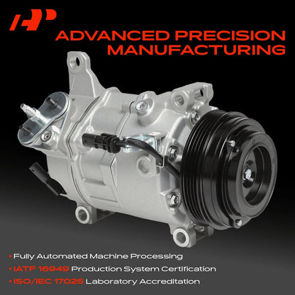 A/C Compressor with Clutch for Chevrolet Silverado 2500 HD (2001–2007)