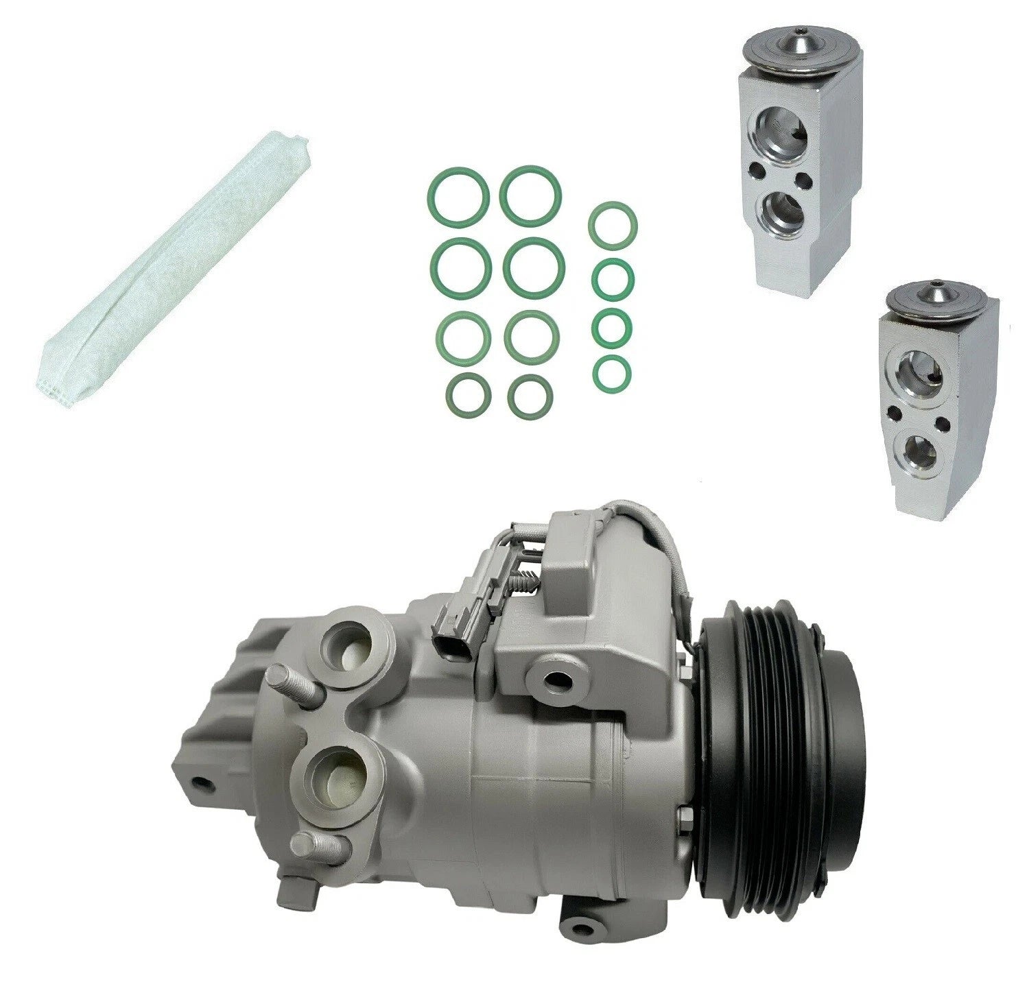 AC Compressor Kit Replacement for Lincoln Navigator 3.5L Turbo (2016–2016)