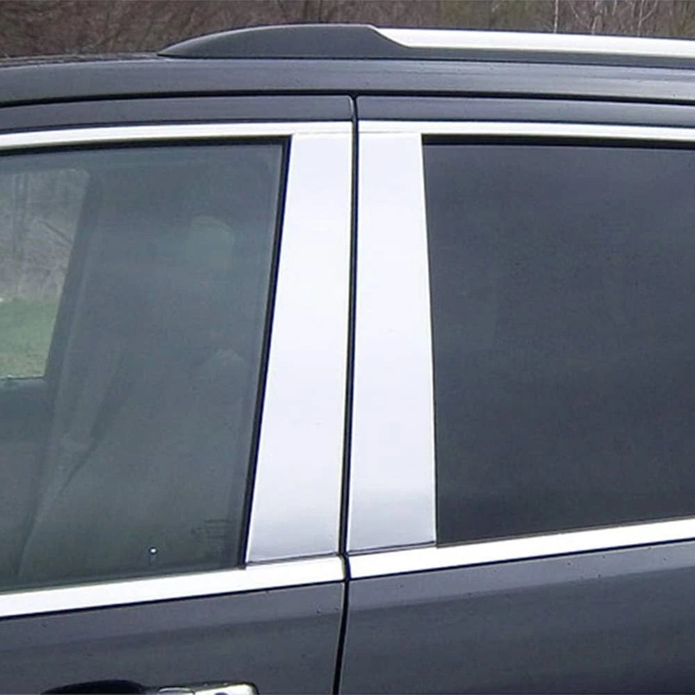 Luxury FX Chrome Pillar Post Trim 4pc for Jeep Grand Cherokee (2011–2021)
