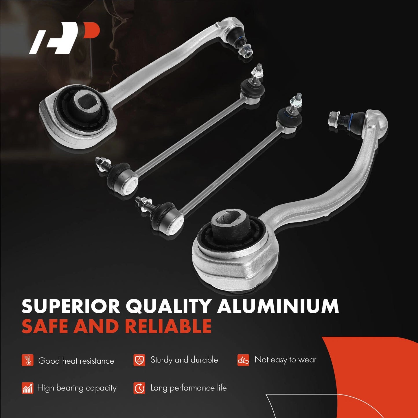 6X Front Lower Control Arm Sway Bar Link for Mercedes-Benz C280 (2001–2007)