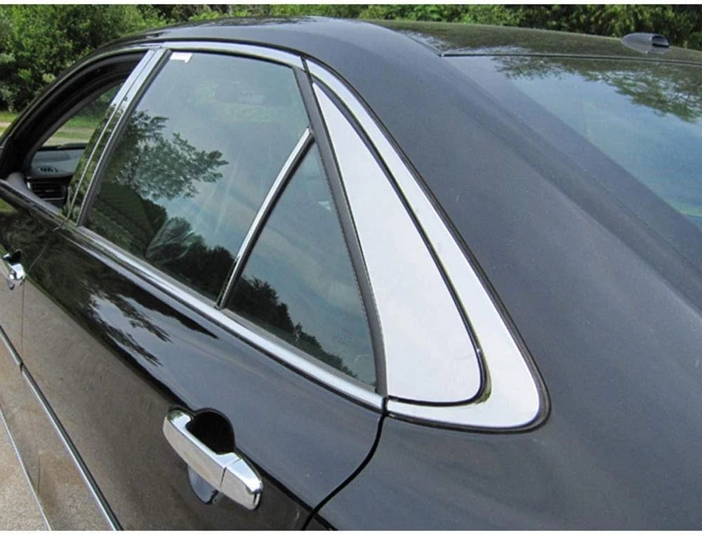 2pc. Luxury FX Stainless Steel Rear Window Accents for 2015-2017 Toyota Camry
