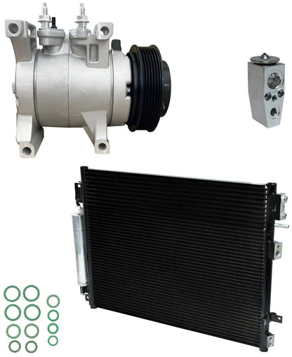 AC Compressor Kit With Condenser for Dodge Charger 3.6L (2013–2013)
