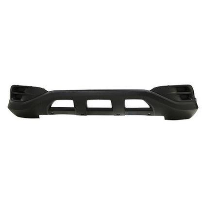 Replacement Black Textured Front Lower Bumper Cover w/o Fog Holes