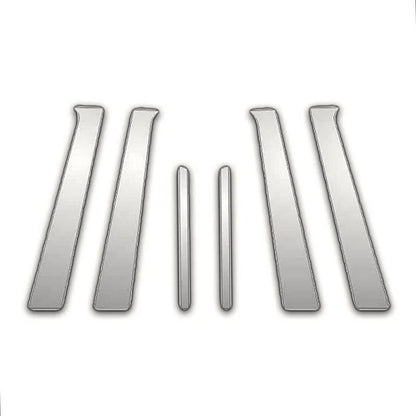 6Pc Chrome Pillar Post Covers for Nissan Pathfinder (2005–2012)