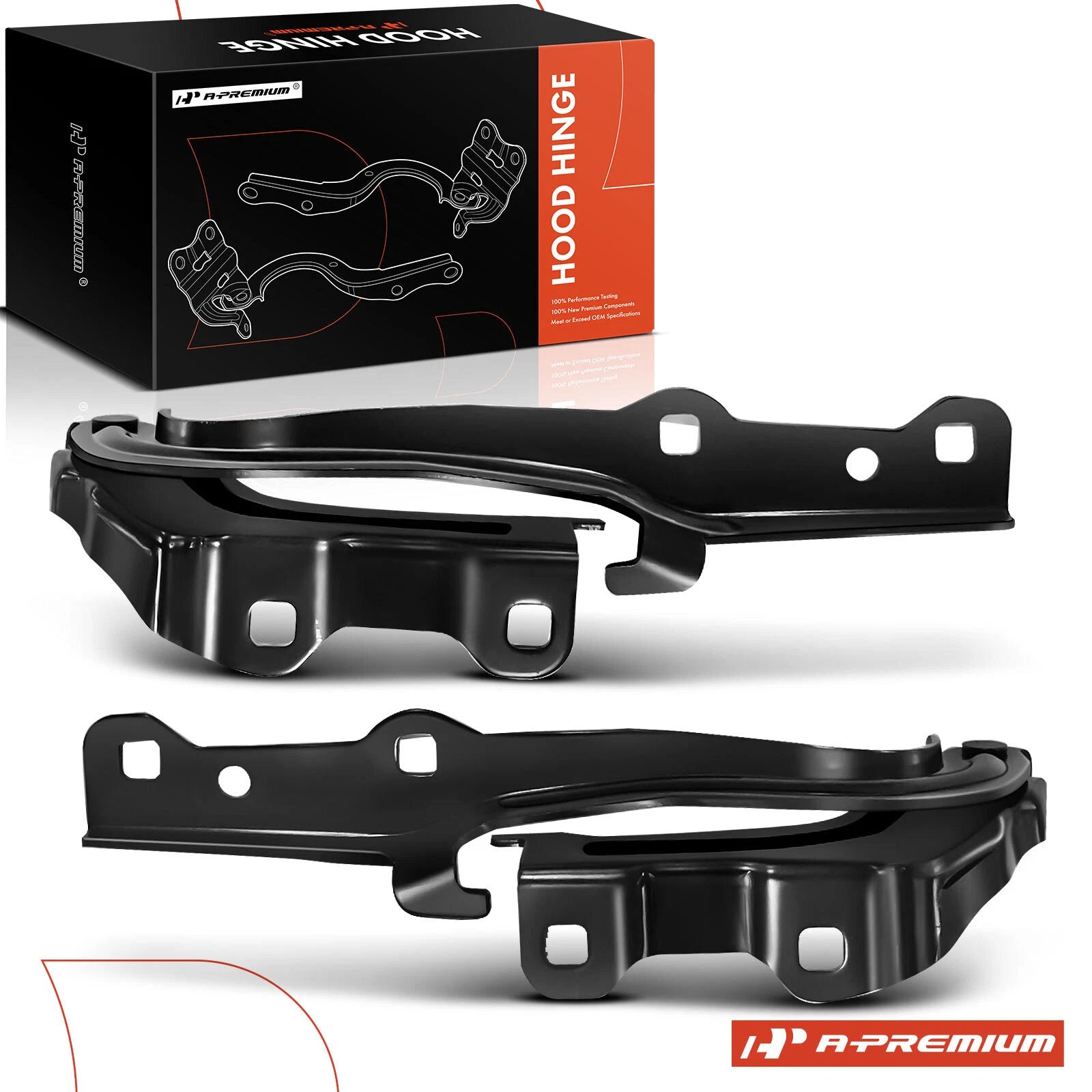 2X Front Hood Hinge for Chevrolet Impala (2014–2020)