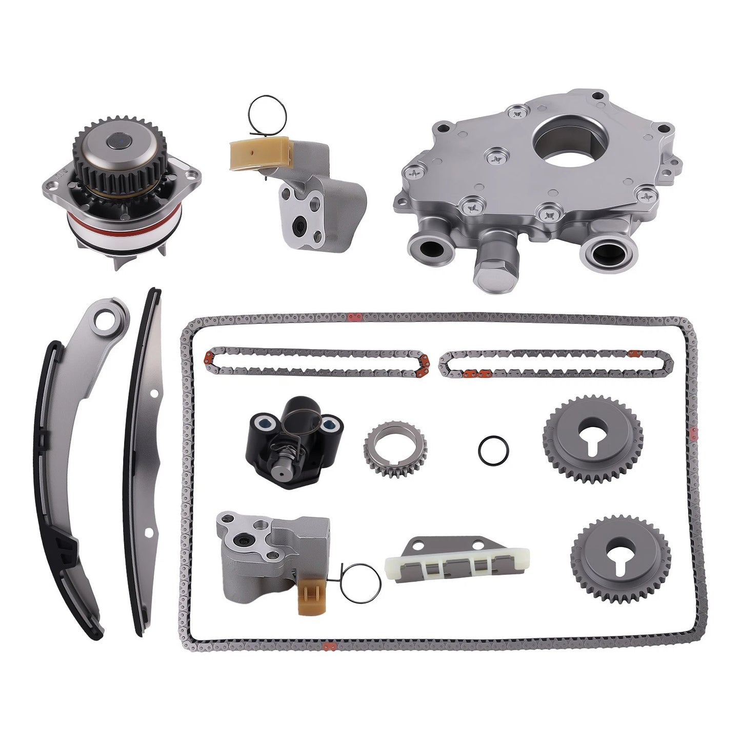 Engine Timing Chain Kit with Water Pump for Nissan Frontier (2005–2010)