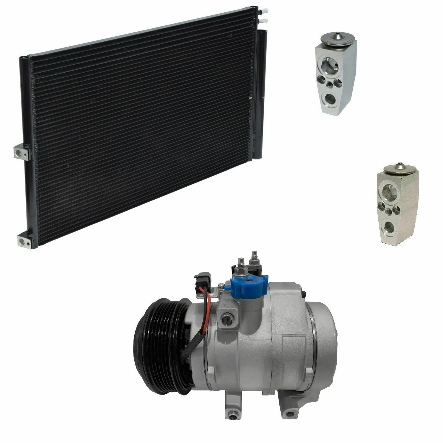 A/C Compressor Kit With Condenser for Lincoln Navigator 5.4L (2010–2011)