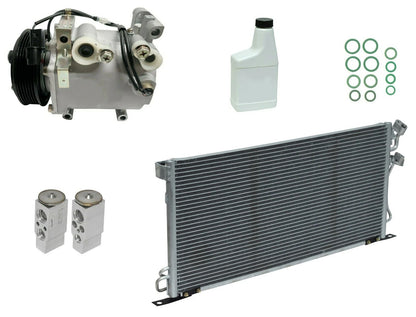 AC Compressor Kit with Condenser Replacement for Ford Expedition (2007–2017)