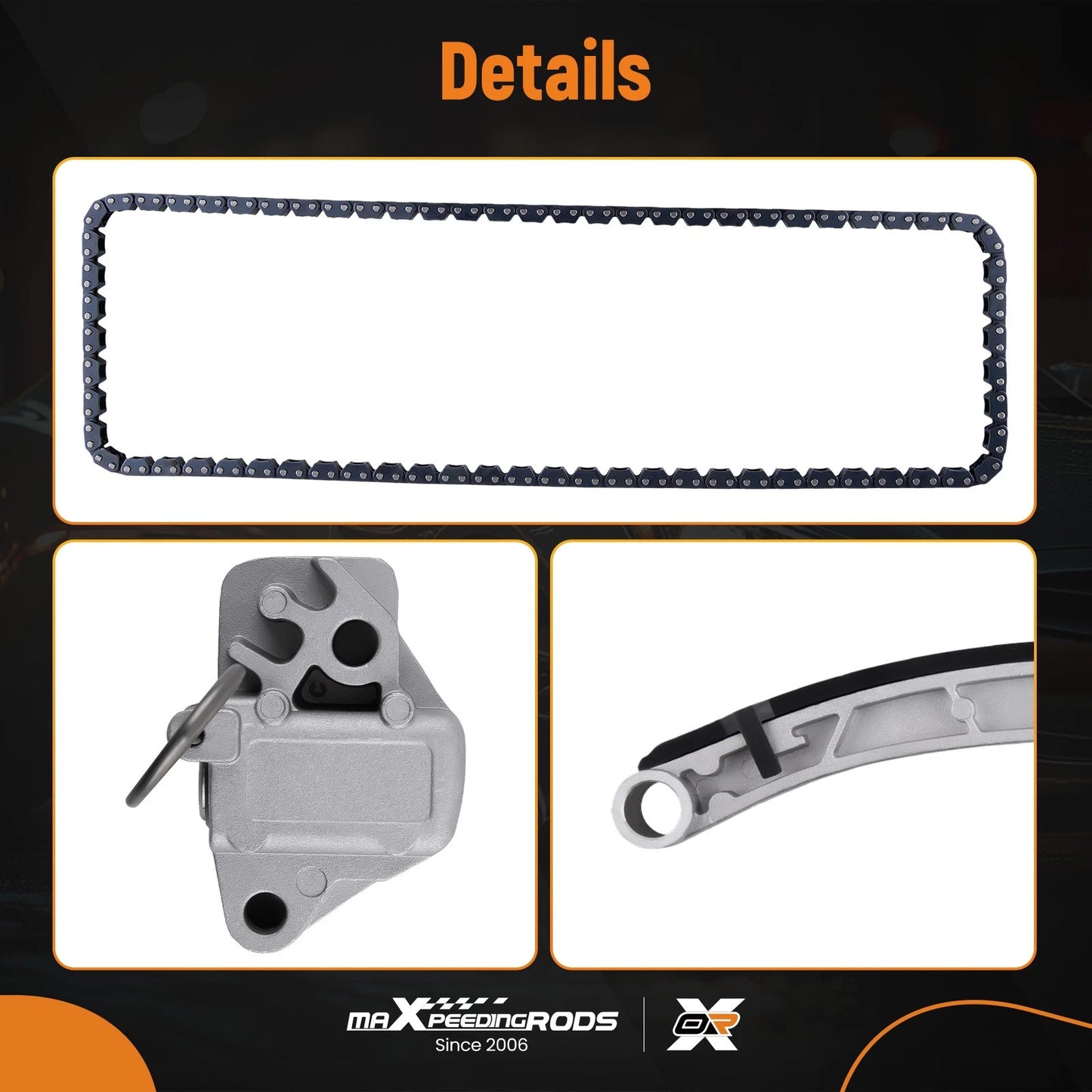 Engine Timing Chain Kit for Jaguar F-Pace 3.0L V6 Gas (2017–2020)