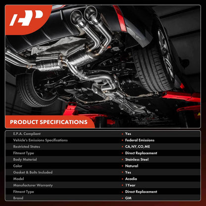 Catalytic Converter for GMC Acadia (2018–2020) & Chevy Blazer (2019–2020)