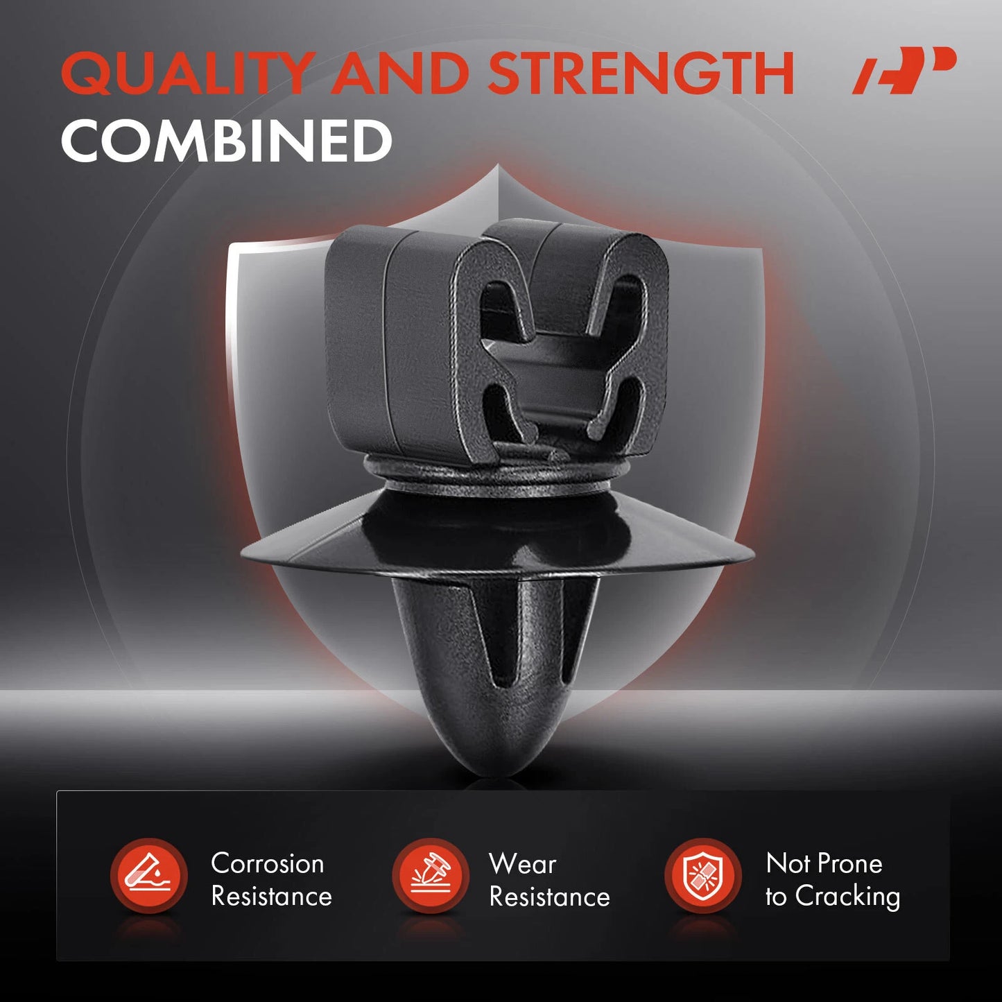 50Pcs 8mm Nylon Hood Release Cable Retainer for Chevy