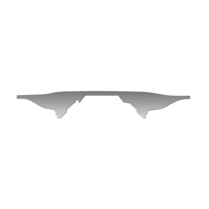 Brushed Firewall w/Cap Cover for 09-19 Dodge Challenger w/ACC Rail&Plenum Covers