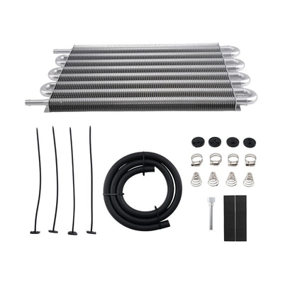 Aluminum Transmission Oil Cooler for Universal Heavy-Duty Vehicles (8 Row, 12)