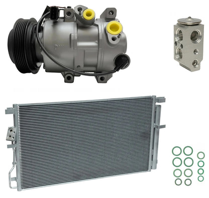 AC Compressor Kit with Condenser for Hyundai Tucson 2.4L (2021–2024)