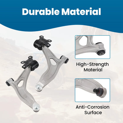 8x Front Lower Control Arm Ball Joints Sway Bars for Ford Focus C-Max (2012–2018)