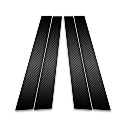 Carbon Fiber Pillar Post Covers Kit for Acura TL (1999–2003)