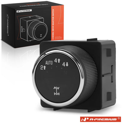 4WD Selector Control Switch for Chevy Silverado 1500 Tahoe GMC Yukon (2007–2014)