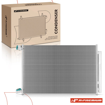 A/C Condenser with Receiver Drier for Mercedes-Benz C300 C400 C63 AMG (2015–2019)