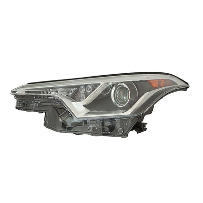 Headlight Lens Housing Replacement Driver for Toyota Highlander (2014–2019)