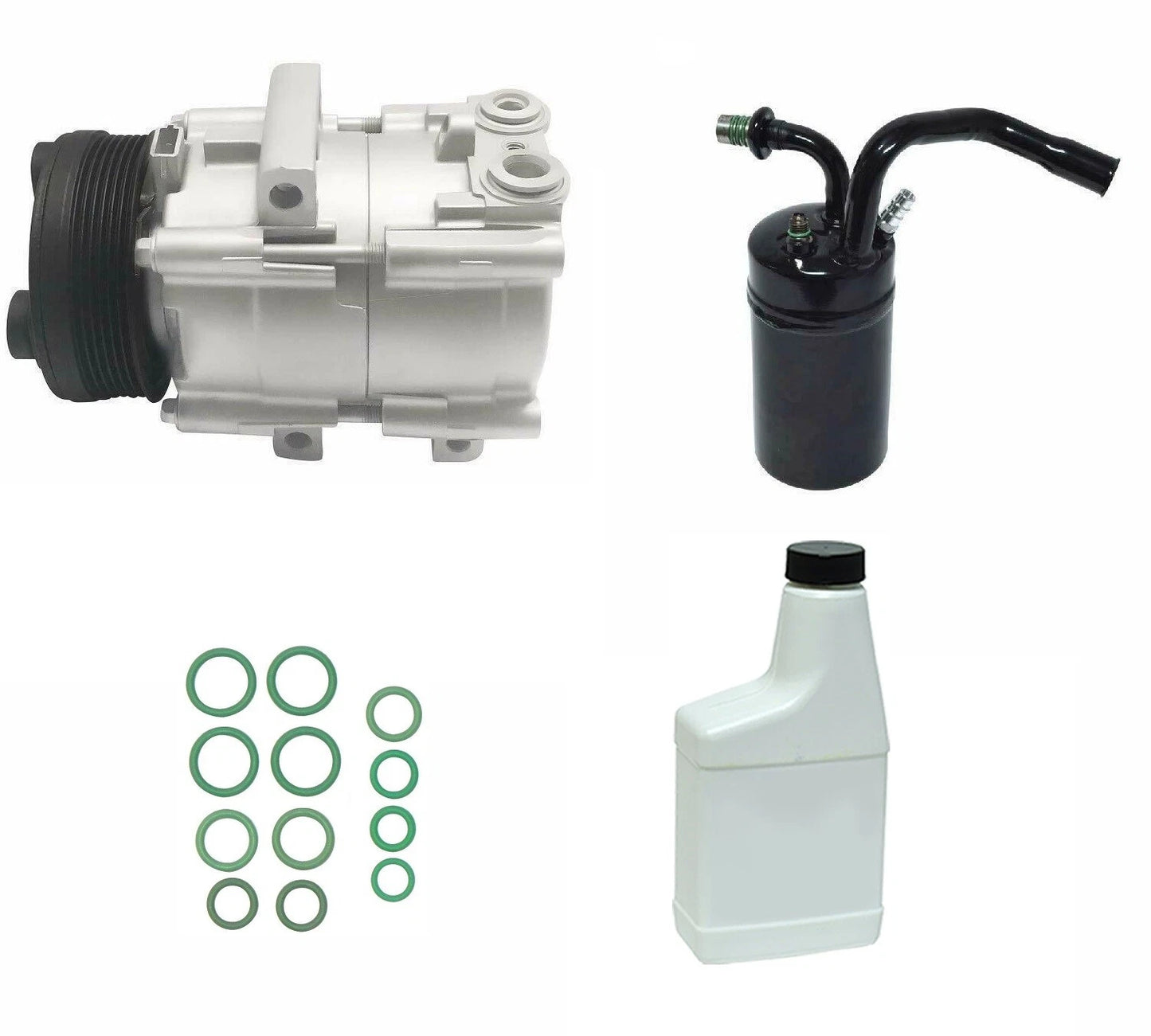 AC Compressor Kit Replacement for Toyota Hilux 2.8L (2005–2015)