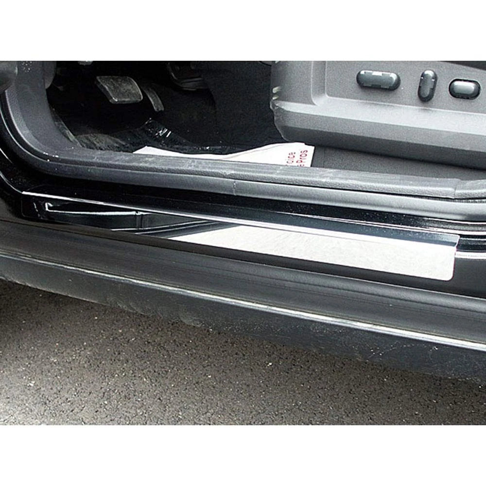 4pc Luxury Stainless Steel Door Sill Trim for Lincoln MKX (2007–2013)