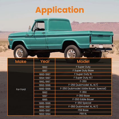 Clutch Line Slave Master Kit for 1993–1997 Ford F-250 F-350 (Front)