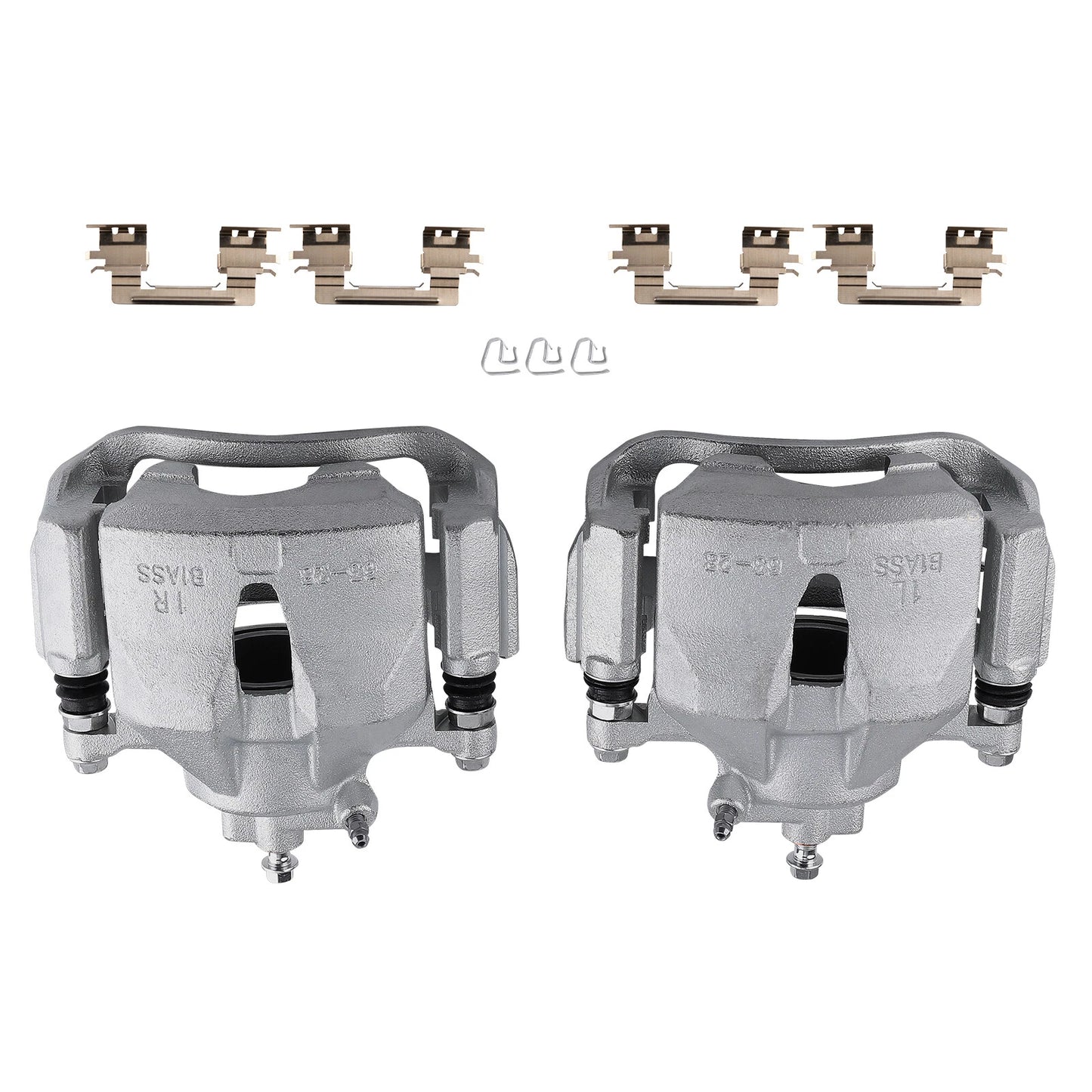 Front Brake Calipers w/ Brackets for Toyota Sienna Solara (2004–2010)