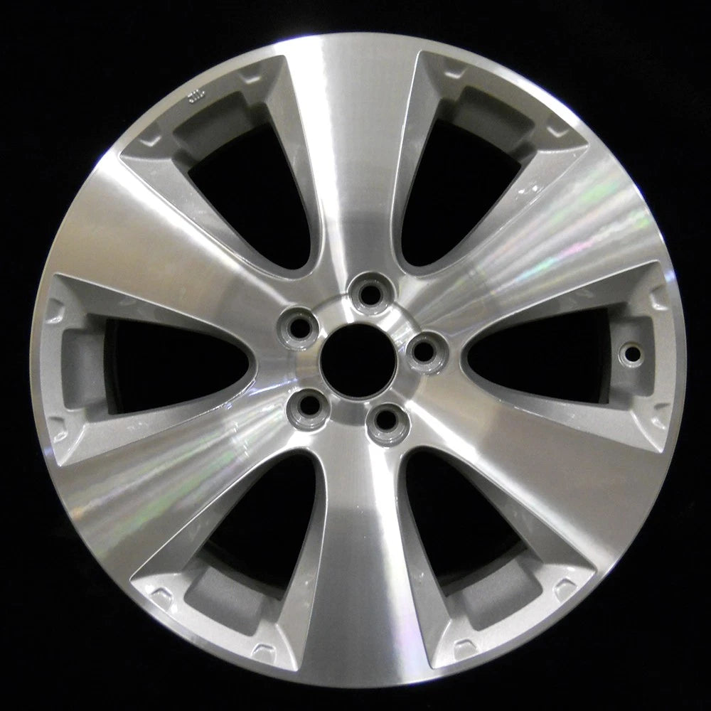 17x7 Factory Wheel Sparkle Silver Machined Replacement for 2010 Subaru Outback (2010–2014)