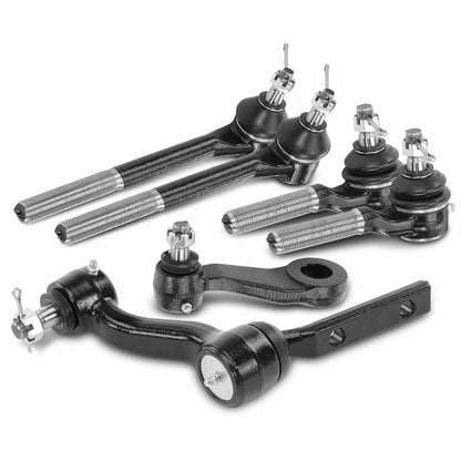 6x Inner & Outer Tie Rod Ends for Chevy Blazer S10 (1994–2005)