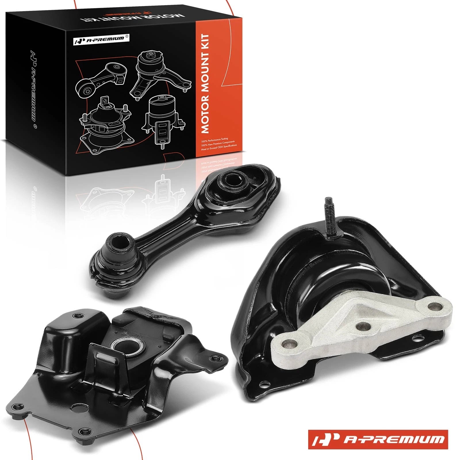 3X Engine Motor & Transmission Mounts for Chevy Cavalier (1995–2005)