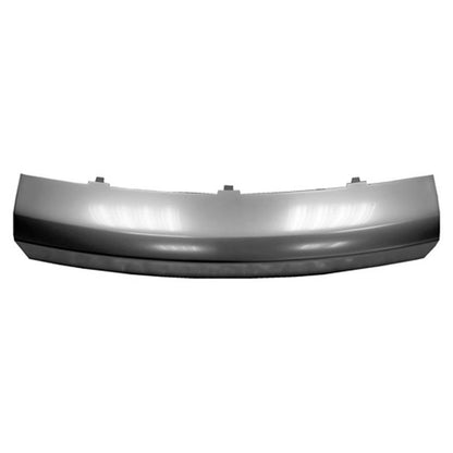 Replacement Plastic Front Bumper Cover Center Molding w/o Chrome Package