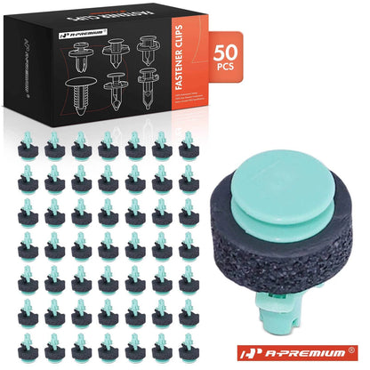 50Pcs 8mm Nylon Retainer Clips for Buick LeSabre (1999–2005)