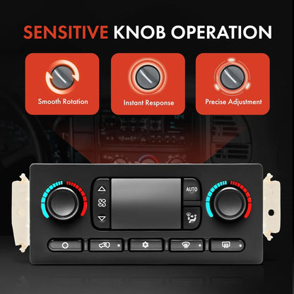A/C & Heater Climate Control Module for Chevrolet Trailblazer (2002–2009)