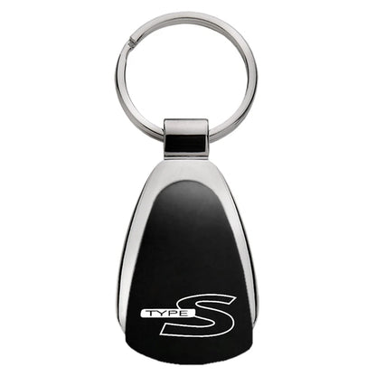Black Teardrop Keychain KCK.TYP - Officially Licensed for Type S