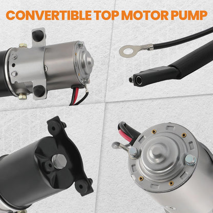 Convertible Top Hydraulic Pump for Ford Mustang (1979–1993) Steel
