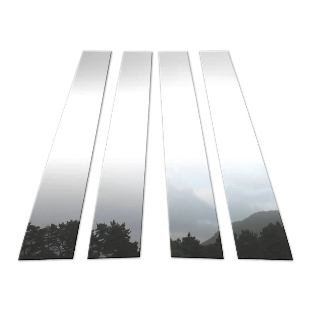 Chrome Pillar Post Covers for 2015-2024 Chrysler 200 4 Pieces