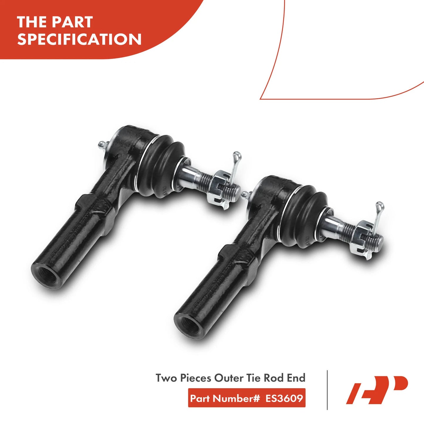 8x Control Arm Ball Joint Tie Rod End for Chevy Silverado 1500 HD (2001–2006)