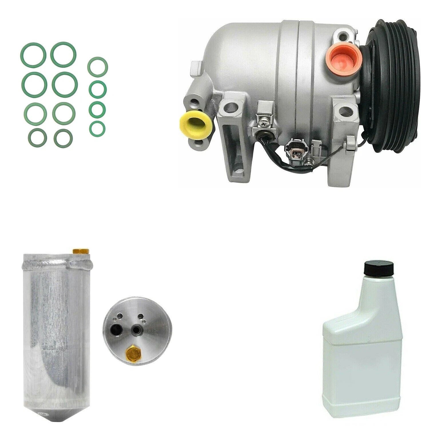 A/C Compressor Kit Replacement for Nissan Altima 2.4L (1998–1999)
