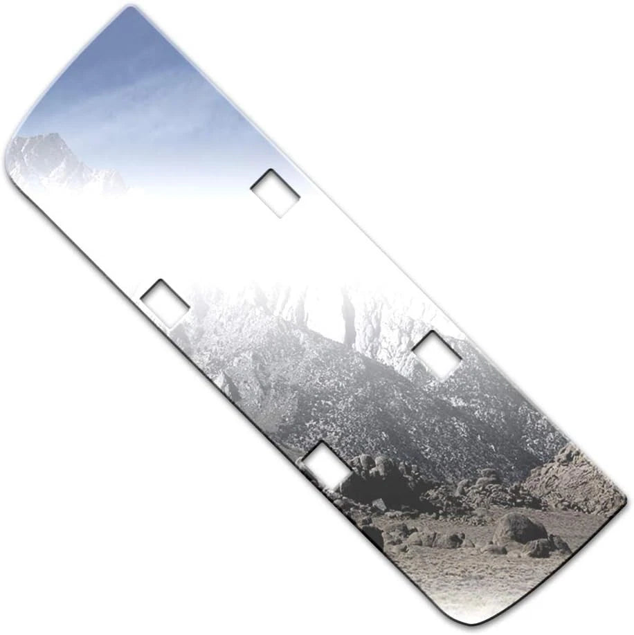 Chrome License Plate Bezel Replacement for 2006–2010 Jeep Commander