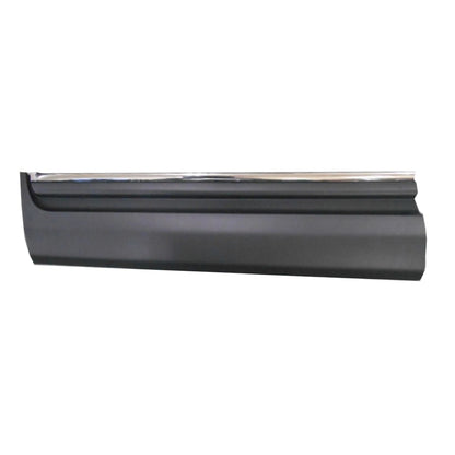 Front Driver Side Lower Door Molding Replacement with Chrome for Jeep (2011–2021)